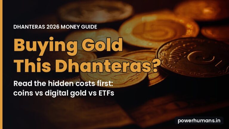 Buying Gold This Dhanteras? The Hidden Costs of Jewellery, Digital Gold and ETFs (and How to Choose)
